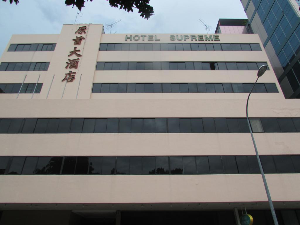 Hotel Supreme Singapur Zewnętrze zdjęcie